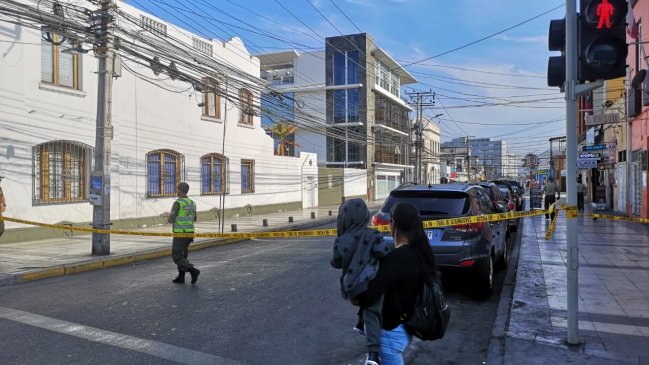 Artefacto sospechoso a metros de Carabineros activó operativo en Iquique
