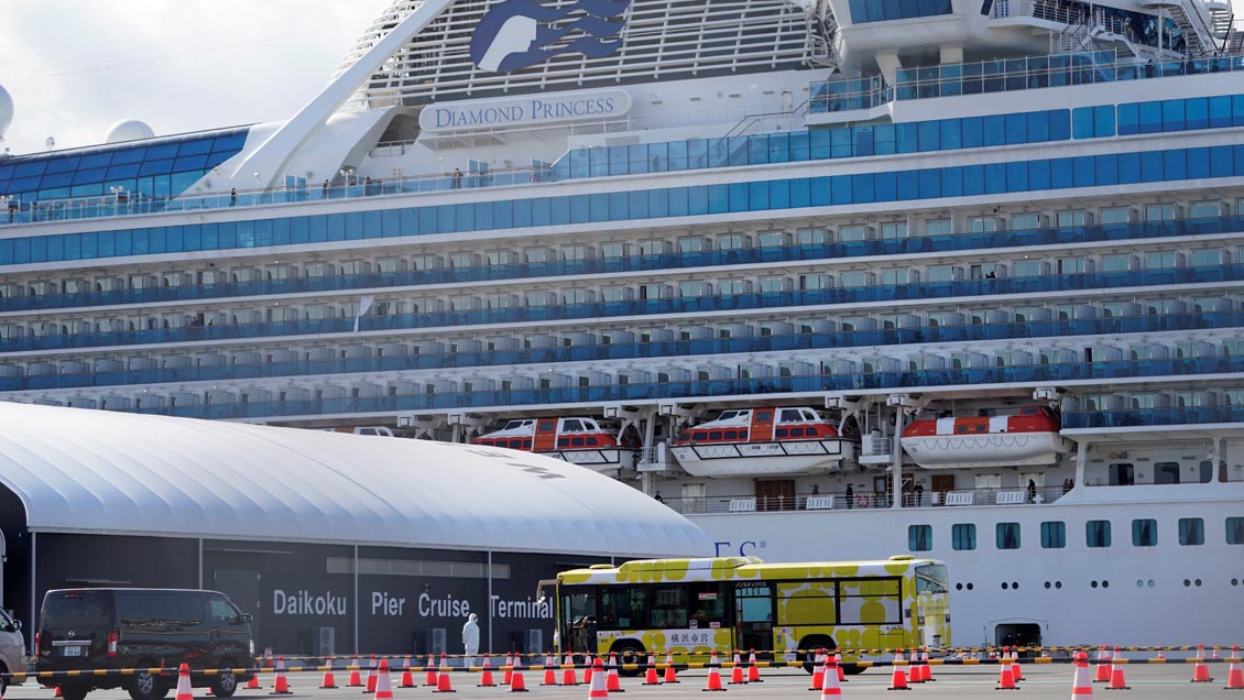 Cuarentena del crucero Diamond Princess termina con 542 contagios y muchas dudas en Japón