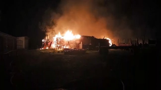 Nuevo ataque incendiario en fundo de Forestal Mininco en Cañete