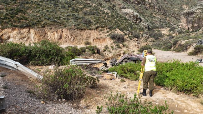 Camionero falleció tras volcar en la ruta internacional de Putre