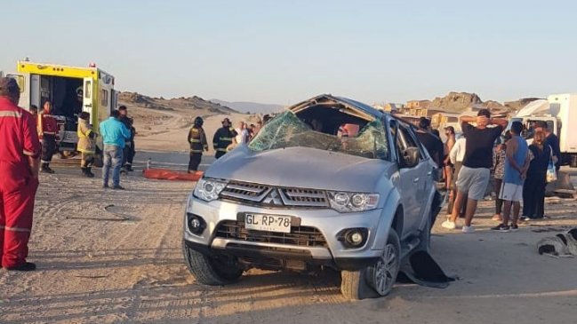 Volcamiento en playa de Caldera dejó un muerto y dos lesionados