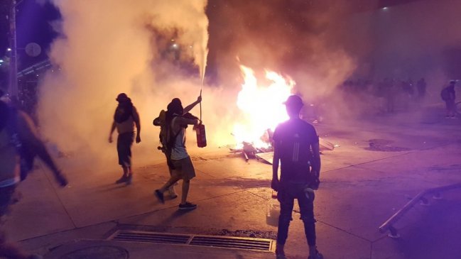 Graves incidentes en alrededores y dentro de la Estación Los Quillayes del Metro