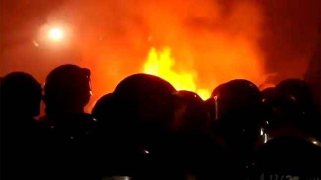 Barricadas e incidentes en Ucrania por traslado de 72 evacuados desde Wuhan