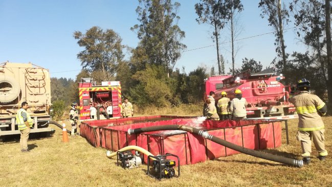 Cinco comunas de La Araucanía con alerta roja por incendios forestales