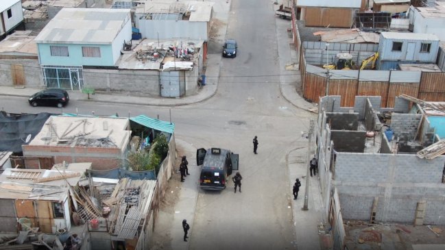 PDI realizó 18 allanamientos por droga en Alto Hospicio