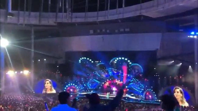 Los gritos del público de Viña contra Piñera que no se escucharon en TV