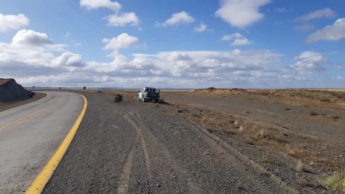 Motociclista brasileño sufrió grave accidente en Tierra del Fuego