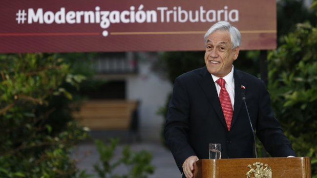 Presidente Piñera promulgó la reforma tributaria