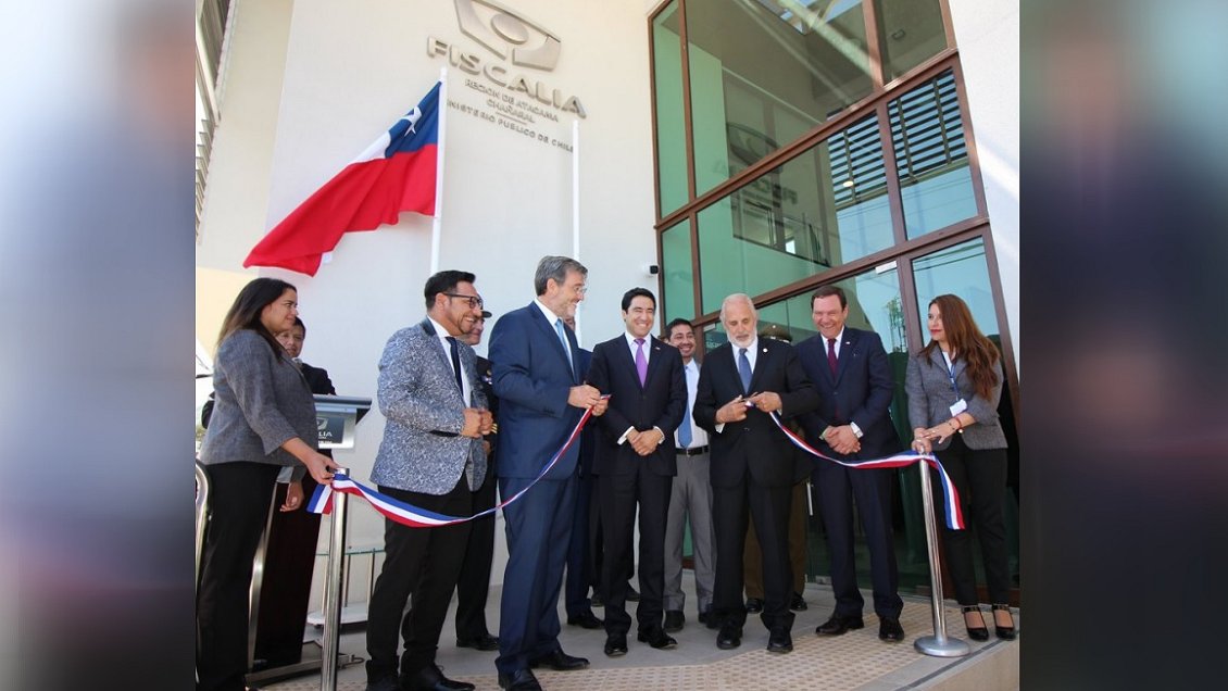Jorge Abbott encabezó inauguración del nuevo edificio de la Fiscalía de Chañaral