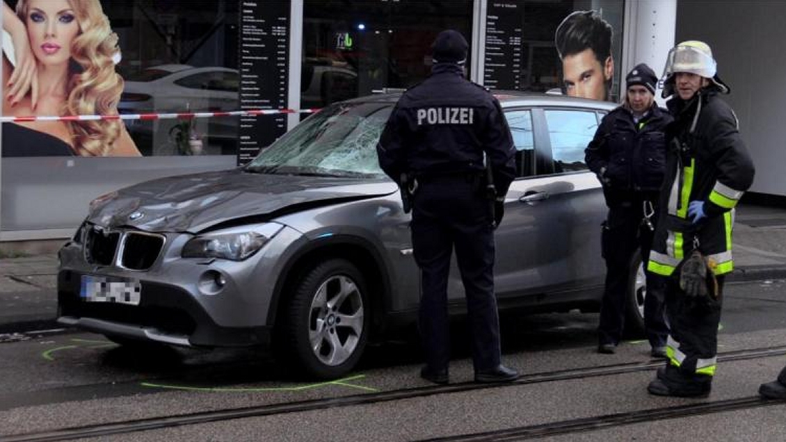 Octogenaria provocó un atropello múltiple en Alemania