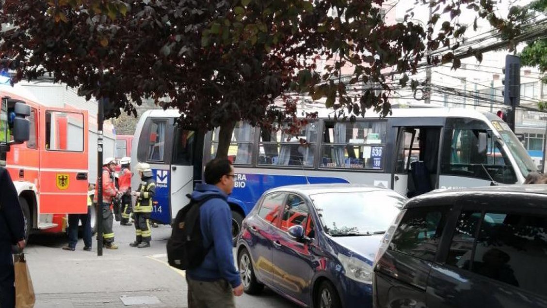 Mujer falleció tras ser atropellada por micro en Concepción