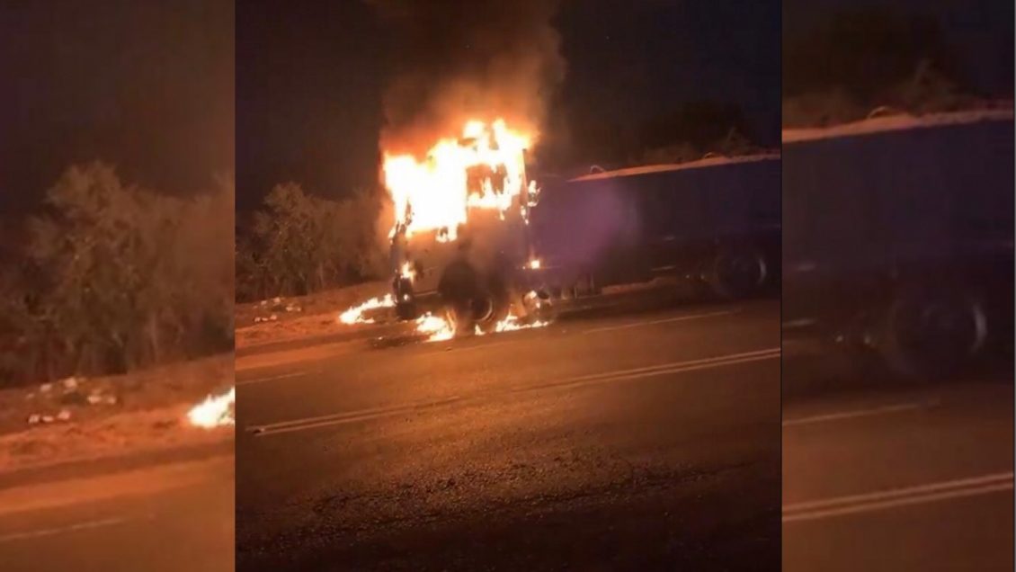 Murió camionero que sufrió quemaduras en atentado incendiario en Victoria