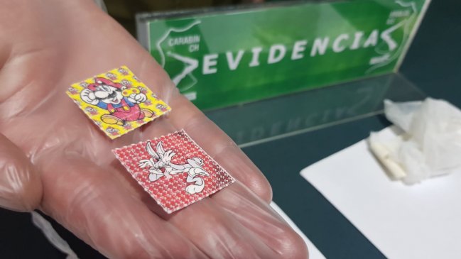 Carabineros incautó 335 estampillas de droga psicodélica en Coyhaique