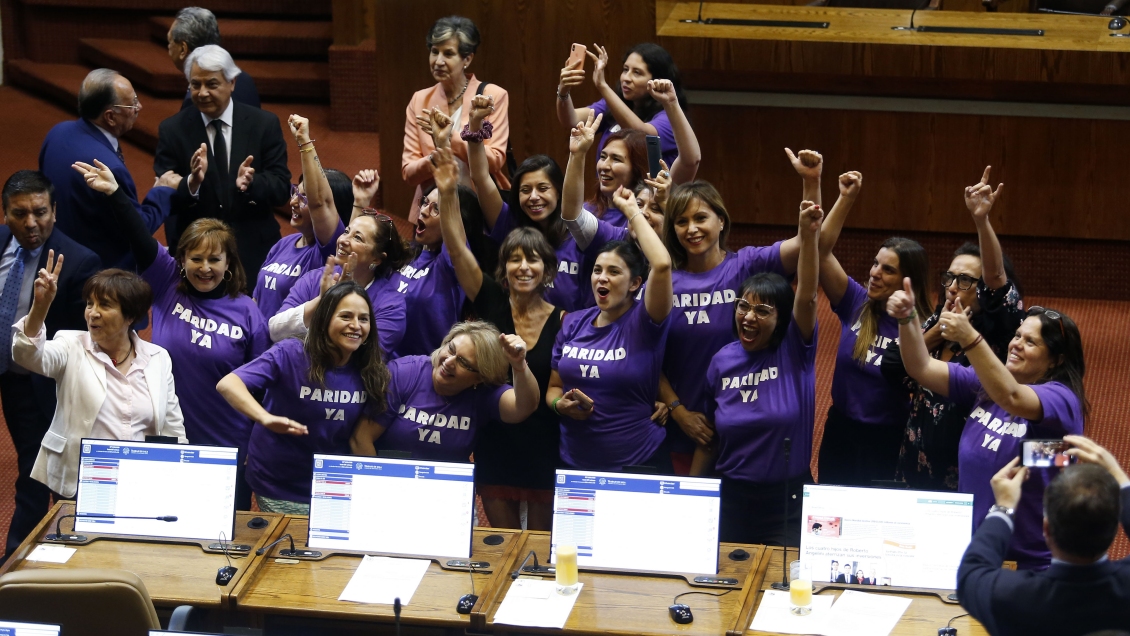 Cámara de Diputados aprobó la paridad de género: Se despacha al Senado