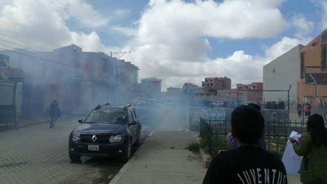 Sesión del Senado de Bolivia concluyó con múltiples incidentes