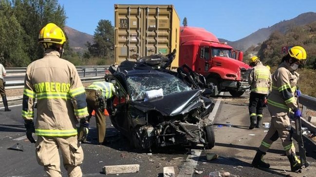 Accidente de tránsito dejó cuatro personas fallecidas en la Ruta 68