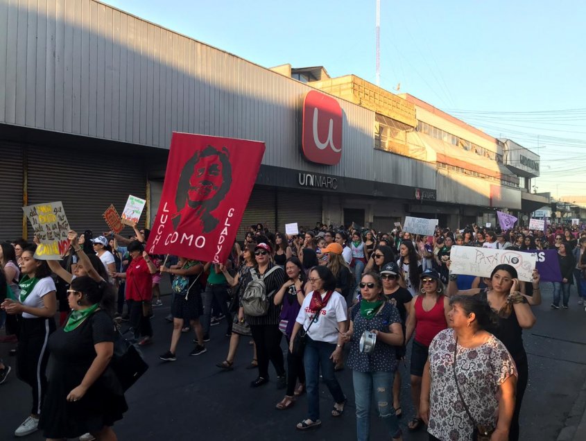 Tribunal prohibió asistir a marchas a detenidos durante el 8M en Chillán