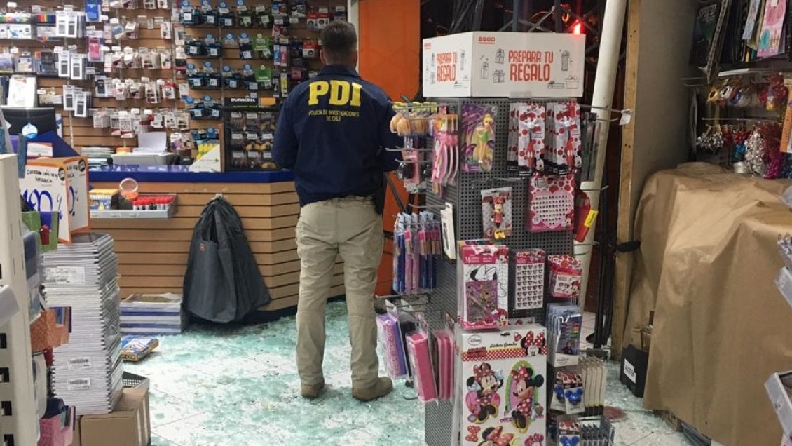 Millonario robo con la técnica del alunizaje en el centro de La Serena