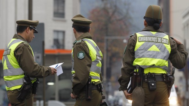 Carabineros falsearon parte policial para justificar disparo en persecución