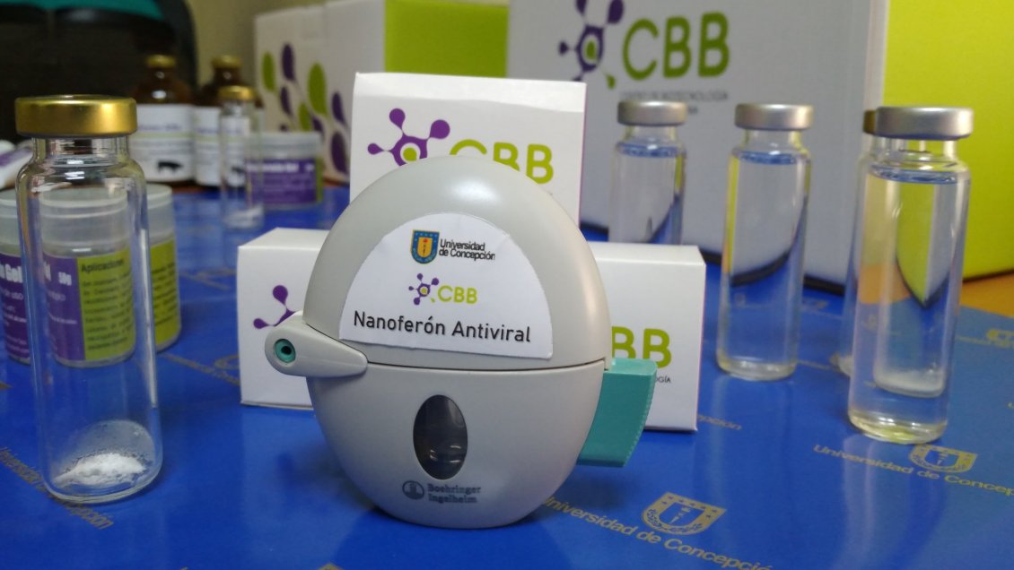 Universidad de Concepción presentó prototipo antiviral para prevenir contagio del coronavirus