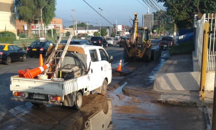 Sanitaria invertirá 60 millones de pesos para cambio definitivo de tubería en Copiapó