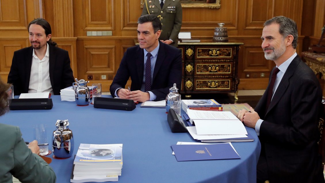 Reyes y gobierno español se somete a pruebas del coronavirus