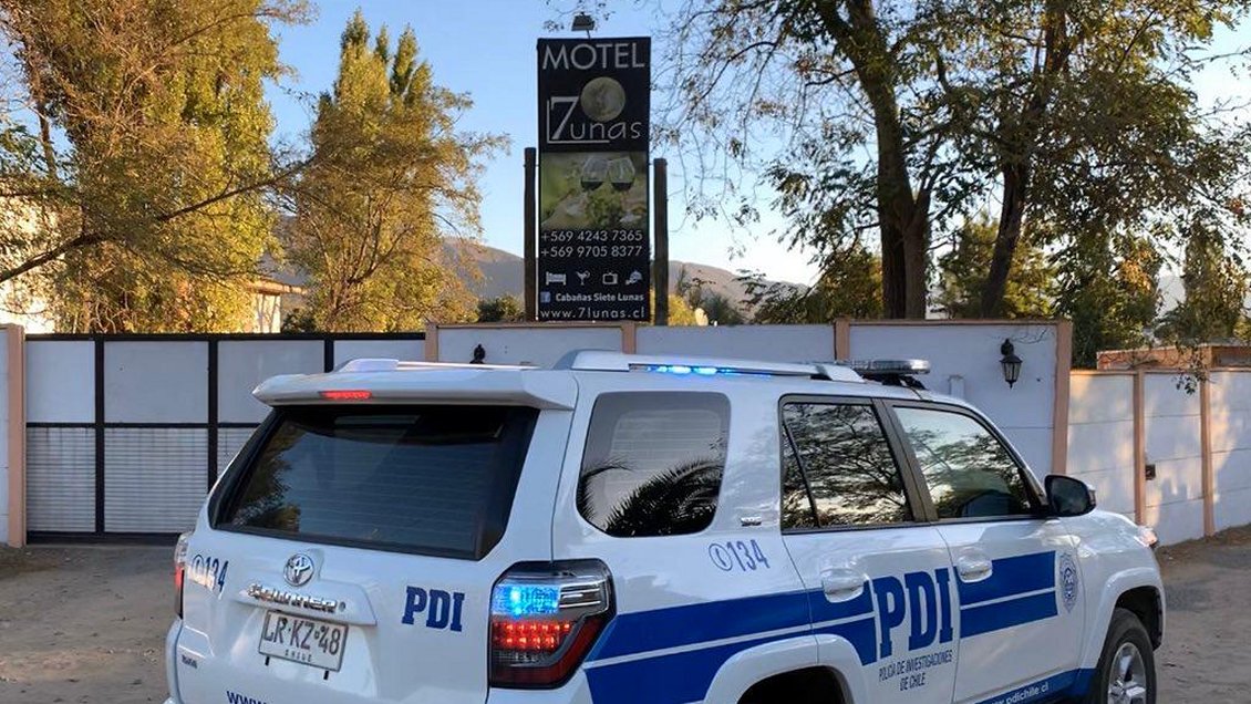 PDI investiga presunto femicidio tras hallazgo de cuerpo en motel de San Vicente de Tagua Tagua