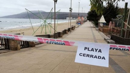   Municipalidad de Papudo clausuró playas para evitar aglomeraciones 