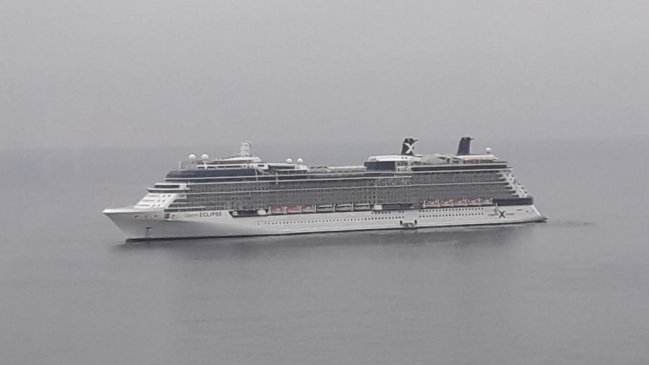 Valparaíso: Autorizan desembarco de 65 chilenos que viajaban en un crucero