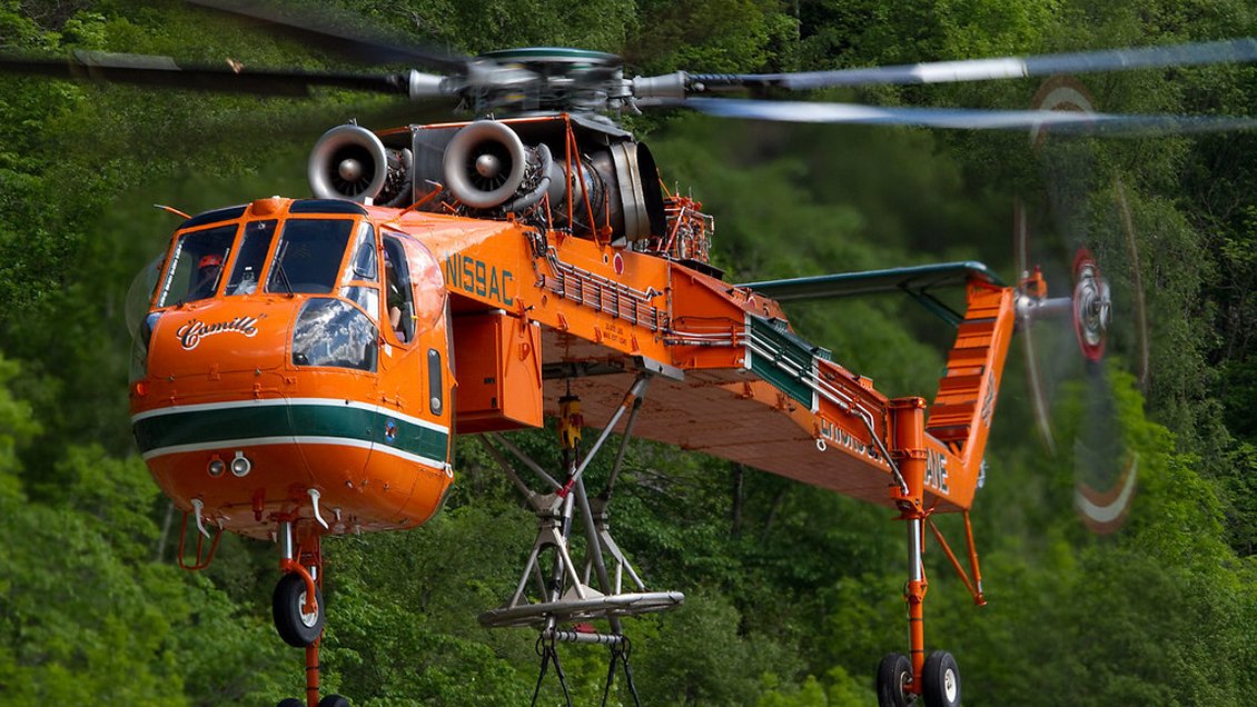 Ataque incendiario dejó fuera de combate a mega helicóptero anti incendios forestales