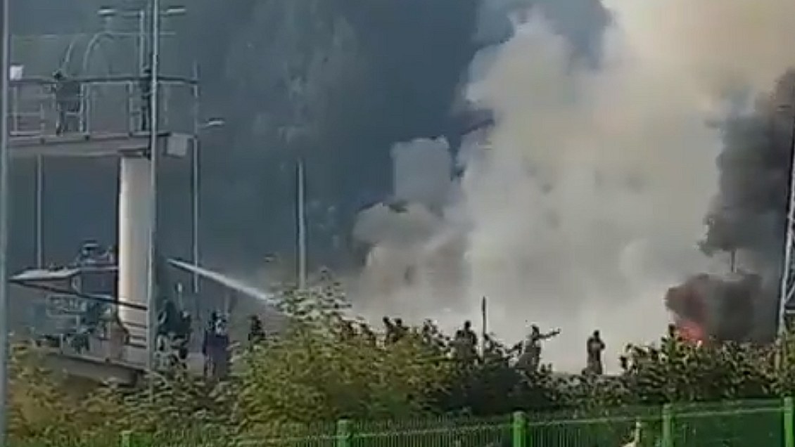 Trabajadores protestaron para cerrar faenas de megaproyecto de Arauco por temor al coronavirus