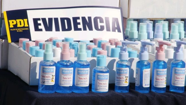 Catorce detenidos tras decomiso de 3.000 litros de alcohol gel falsificado y fuera de norma