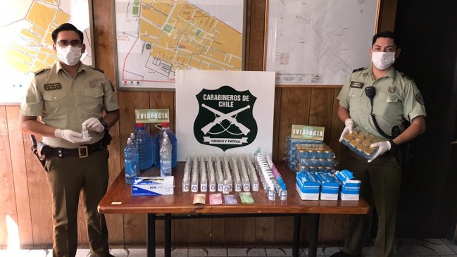 Detienen a sujeto por venta de alcohol gel artesanal y acopio ilegal en Las Cabras