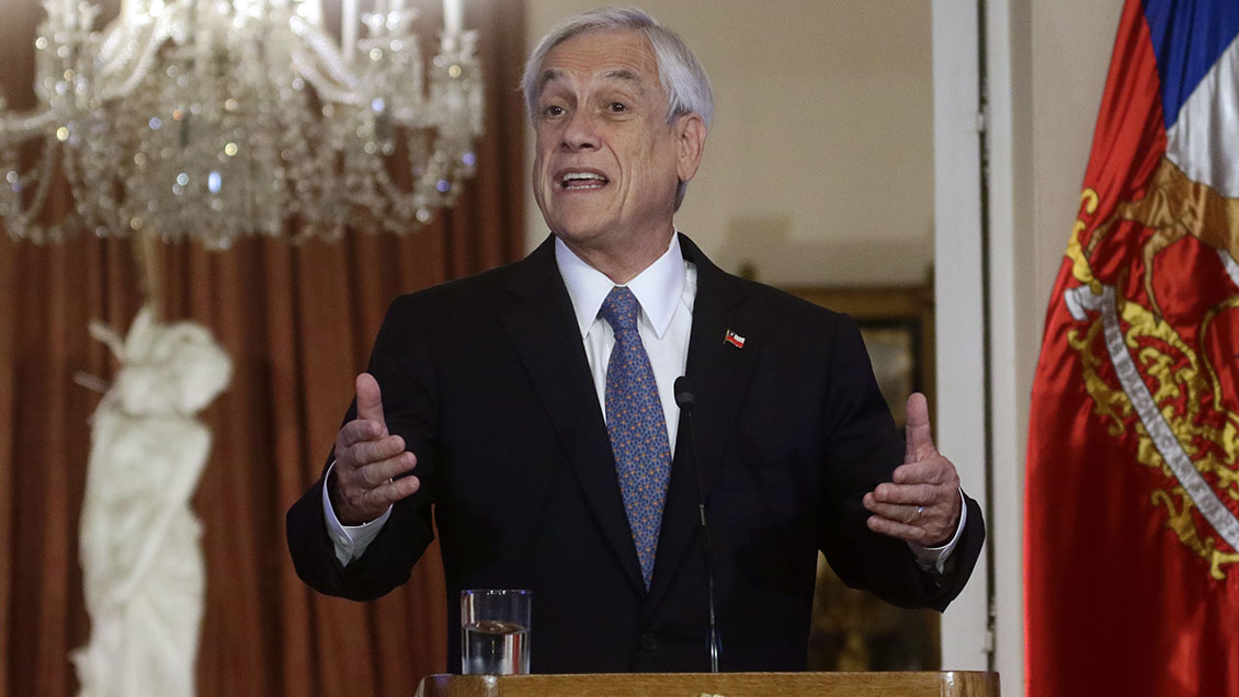 Presidente Piñera: Las próximas semanas serán muy duras para todos