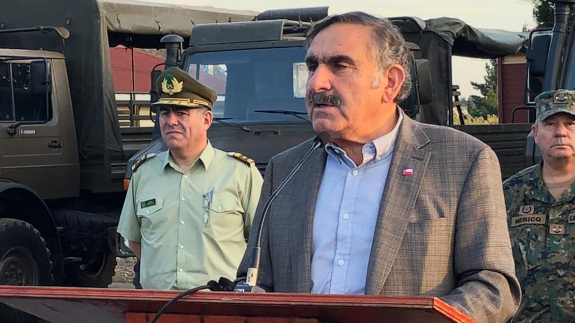 Intendente y seremi de La Araucanía dieron positivo por Covid-19