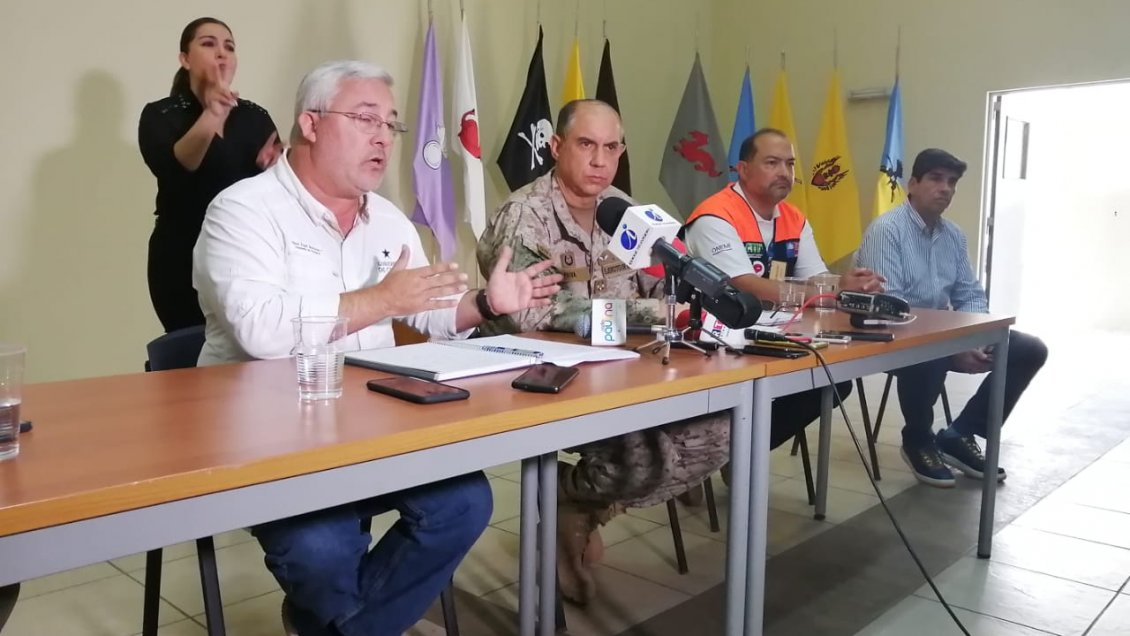 Jefe de Defensa de Tarapacá y cierre de fronteras regionales: 