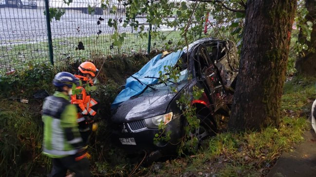 Accidentes de tránsito dejaron dos muertos en menos de 24 horas en Chiloé