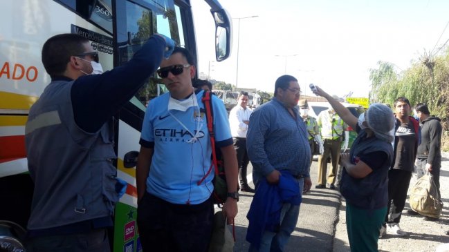 Comienza control preventivo de salud en accesos a la Región de O'Higgins