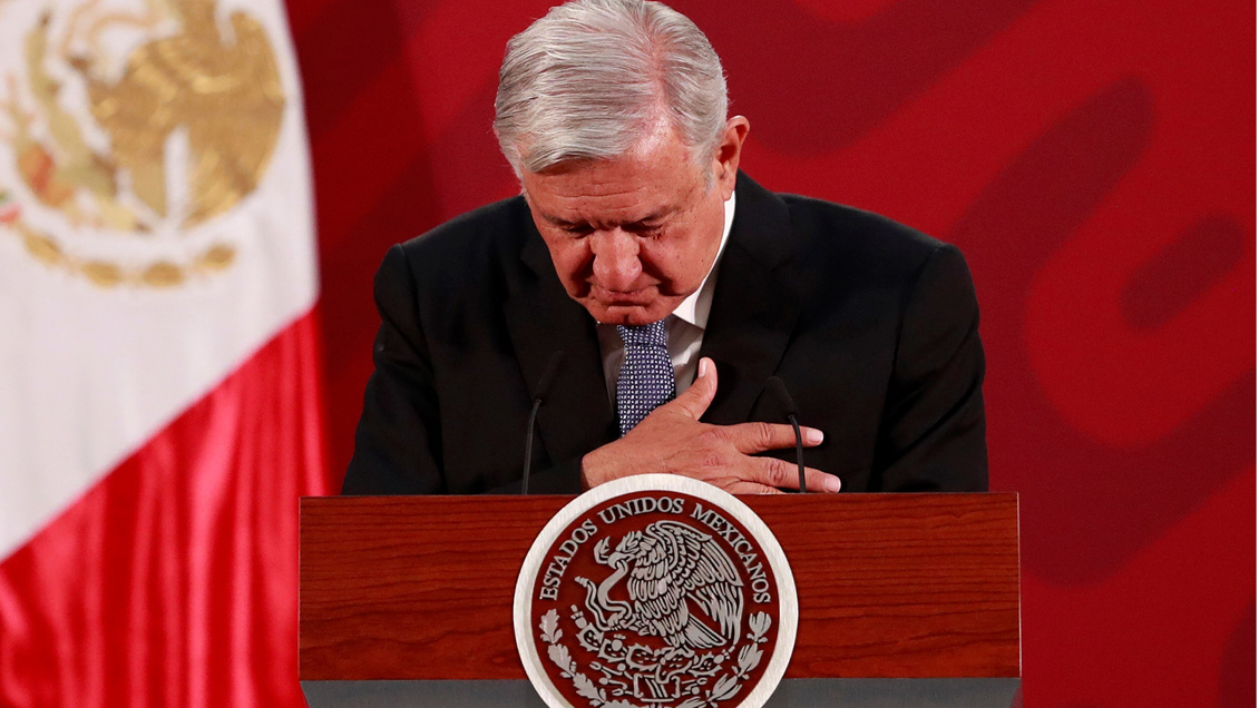 Presidente mexicano reconoció adversidad ante coronavirus y pidió quedarse en casa