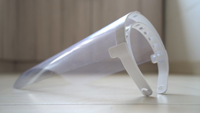 Covid-19: U. de Chile creó máscara protectora imprimible en 3D, compostable y de bajo costo