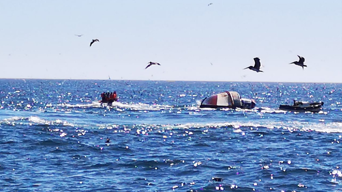 Embarcación artesanal naufragó en Hualpén: Un tripulante permanece desaparecido