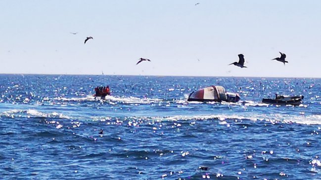 Embarcación artesanal naufragó en Hualpén: Un tripulante permanece desaparecido