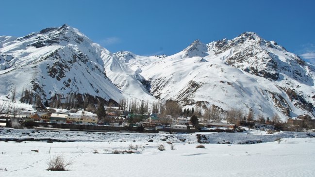 Cierran camino de acceso hacia las Termas del Flaco en San Fernando
