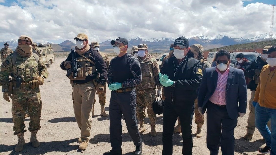 Campamento militar recibirá a bolivianos varados en Chile