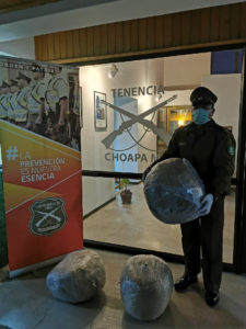 Pichidangui: Detienen a hombre con 30 kilos de marihuana a metros de barrera sanitaria