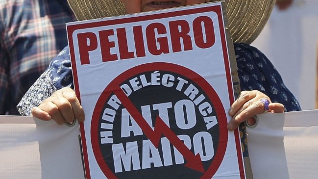 Defensoría Ambiental presentó una orden para detener las faenas de hidroeléctrica Alto Maipo