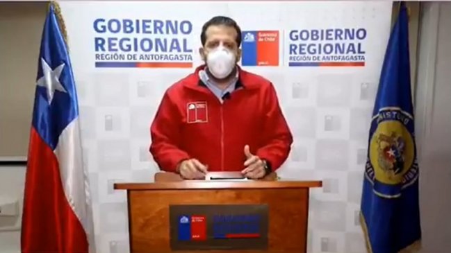 Intendente de Antofagasta confirmó primera muerte por Covid-19 en la región