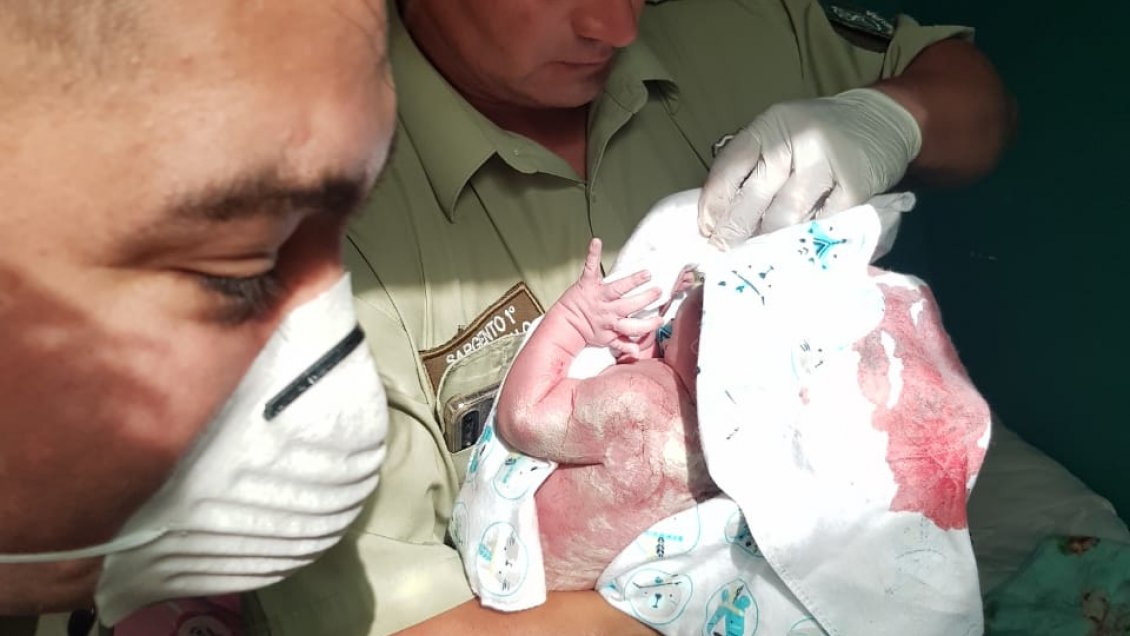 Carabineros asistió parto en un parcela de Alto Hospicio