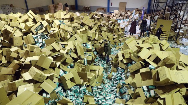 Empresario gallego fue detenido por robar dos millones de mascarillas