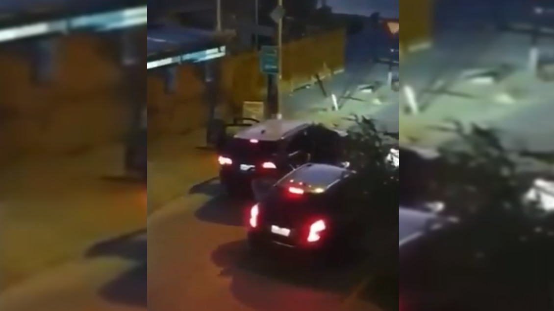 Buscan a banda que asaltó a dos conductores, a un par de cuadras de distancia, en San Miguel